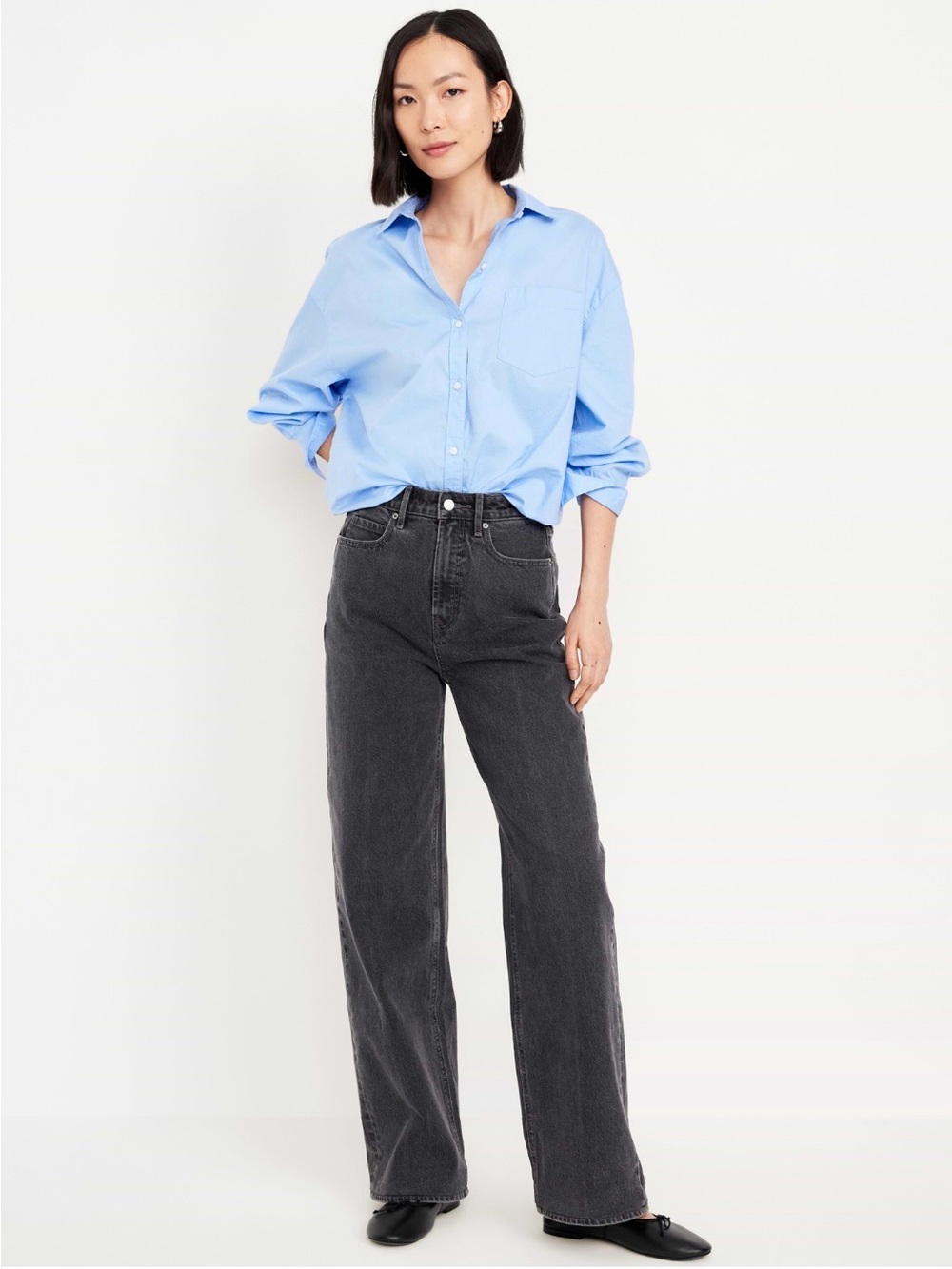 Old Navy Extra High Waisted Wide Leg Jeans